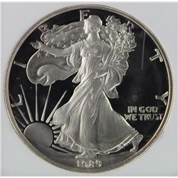 1989-S AMERICAN SILVER EAGLE