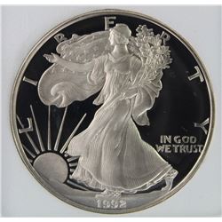 1992-S AMERICAN SILVER EAGLE