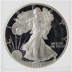 1993-P AMERICAN SILVER EAGLE