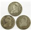 Image 1 : 3-CAPPED BUST HALF DOLLARS AG/G