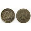Image 2 : 2-SEATED HALF DOLLARS: