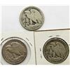 Image 2 : 3-WALKING LIBERTY HALF DOLLARS: