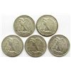 Image 2 : 5-WALKING LIBERTY HALF DOLLARS VG/F