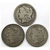Image 1 : 3-SILVER DOLLARS CIRC OR BETTER