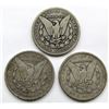 Image 2 : 3-SILVER DOLLARS CIRC OR BETTER