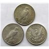 Image 2 : 3-SILVER DOLLARS CIRC OR BETTER