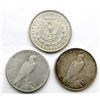 Image 2 : 3-SILVER DOLLARS CIRC OR BETTER