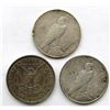 Image 2 : 3-SILVER DOLLARS CIRC OR BETTER