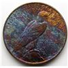 Image 2 : 1923 RAINBOW PEACE DOLLAR UNC