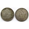 Image 1 : 2 - XF/AU MORGAN DOLLARS: 1879 & 1890-S