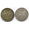 Image 2 : 2 - XF/AU MORGAN DOLLARS: 1879 & 1890-S