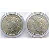 Image 1 : 1925 & 1922-S PEACE DOLLAR