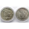 Image 1 : 1922 & 1924 PEACE DOLLARS