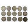 Image 1 : BARBER DIME LOT of 15 COINS