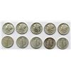 Image 1 : 10 - 1945 MERCURY DIMES AU/BU