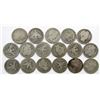 Image 1 : BARBER QTR LOT of 17 COINS