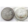 Image 2 : 1990 & 1997 .999 SILVER ONE OUNCE EAGLE