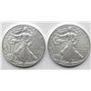 Image 1 : 2015 & 2015 .999 SILVER ONE OUNCE EAGLE