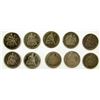 Image 1 : 10- SEATED DIMES, MIXED DATES & GRADES