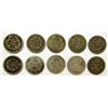 Image 2 : 10- SEATED DIMES, MIXED DATES & GRADES