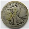 Image 1 : 1916-D OBV WALKING LIBERTY HALF DOLLAR VG