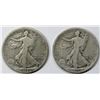 Image 1 : 1916 & 1916-D WALKING LIBERTY HALF DOLLAR GOOD