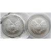 Image 2 : 2003 & 2006 AMERICAN SILVER EAGLES