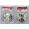 Image 1 : 2012-S SILVER EAGLE 2 COIN SET
