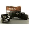 Image 1 : VINTAGE PRESSED STEEL ARMY SEARCHLIGHT