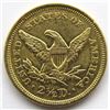 Image 2 : 1856 $2.5 DOLLAR LIBERTY HEAD GOLD QUARTER EAGLE
