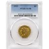 Image 1 : 1913 $5 GOLD INDIAN HEAD PCGS AU58