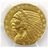 Image 2 : 1913 $5 GOLD INDIAN HEAD PCGS AU58