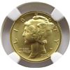 Image 2 : 2016 W MERCURY  24K GOLD 1/10 OZ
