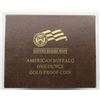 Image 3 : 2011 AMERICAN BUFFALO 1 OZ. GOLD $50 PROOF .9999