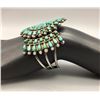 Image 7 : Mid Century Turquoise Cluster Bracelet