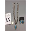 Image 6 : Bisbee Turquoise Necklace and Earrings