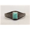 Image 1 : Vintage Turquoise and Sterling Silver Bracelet