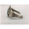 Image 4 : Vintage Turquoise and Sterling Silver Bracelet