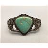Image 1 : Vintage Turquoise and Sterling Silver Bracelet