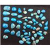 Image 1 : Approx. 500ct. misc. Turquoise Cabochons