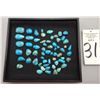 Image 5 : Approx. 500ct. misc. Turquoise Cabochons