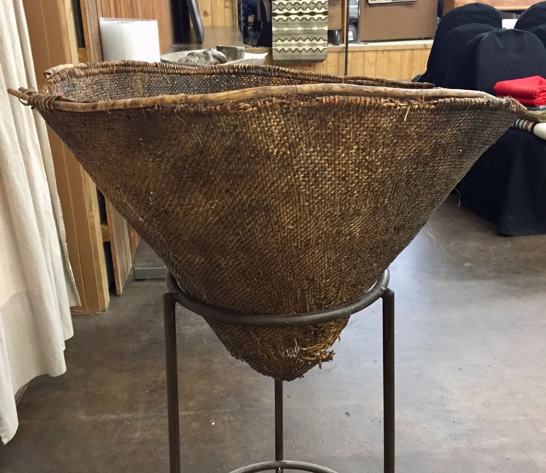 Ancient Antique Burden Basket