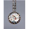 Image 4 : Zuni Inlay Necklace - Gaurdian