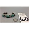 Image 8 : Vintage Handmade Turquoise Bracelet