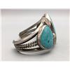 Image 2 : Vintage Turquoise and Sterling Silver Bracelet
