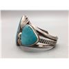 Image 4 : Vintage Turquoise and Sterling Silver Bracelet