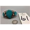 Image 8 : Vintage Turquoise and Sterling Silver Bracelet