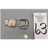 Image 6 : Four Piece Sterling Silver Buckle Set