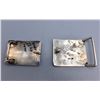 Image 4 : Two Sterling Silver Belt Buckles