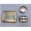 Image 1 : Two Sterling Boxes and a Cigarette Case
